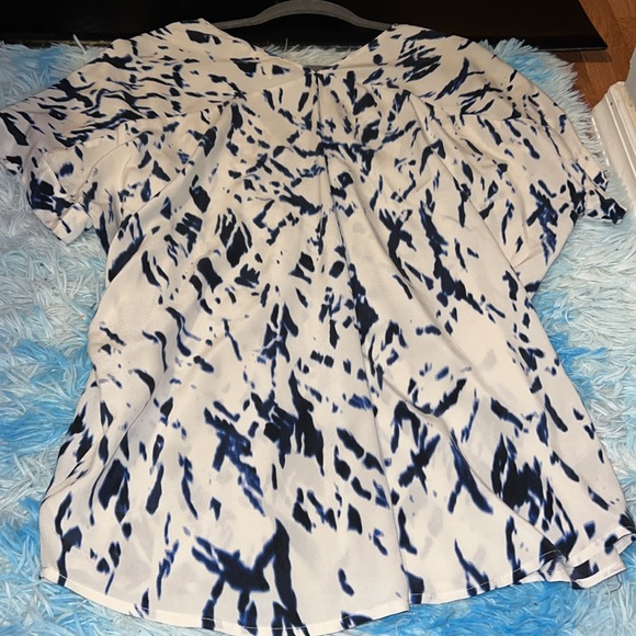 Cynthia rowley 100 % silk medium blouse - Picture 7 of 9